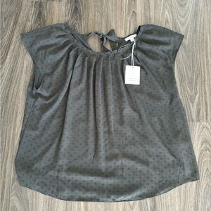 NWT Lauren Conrad Gray Top